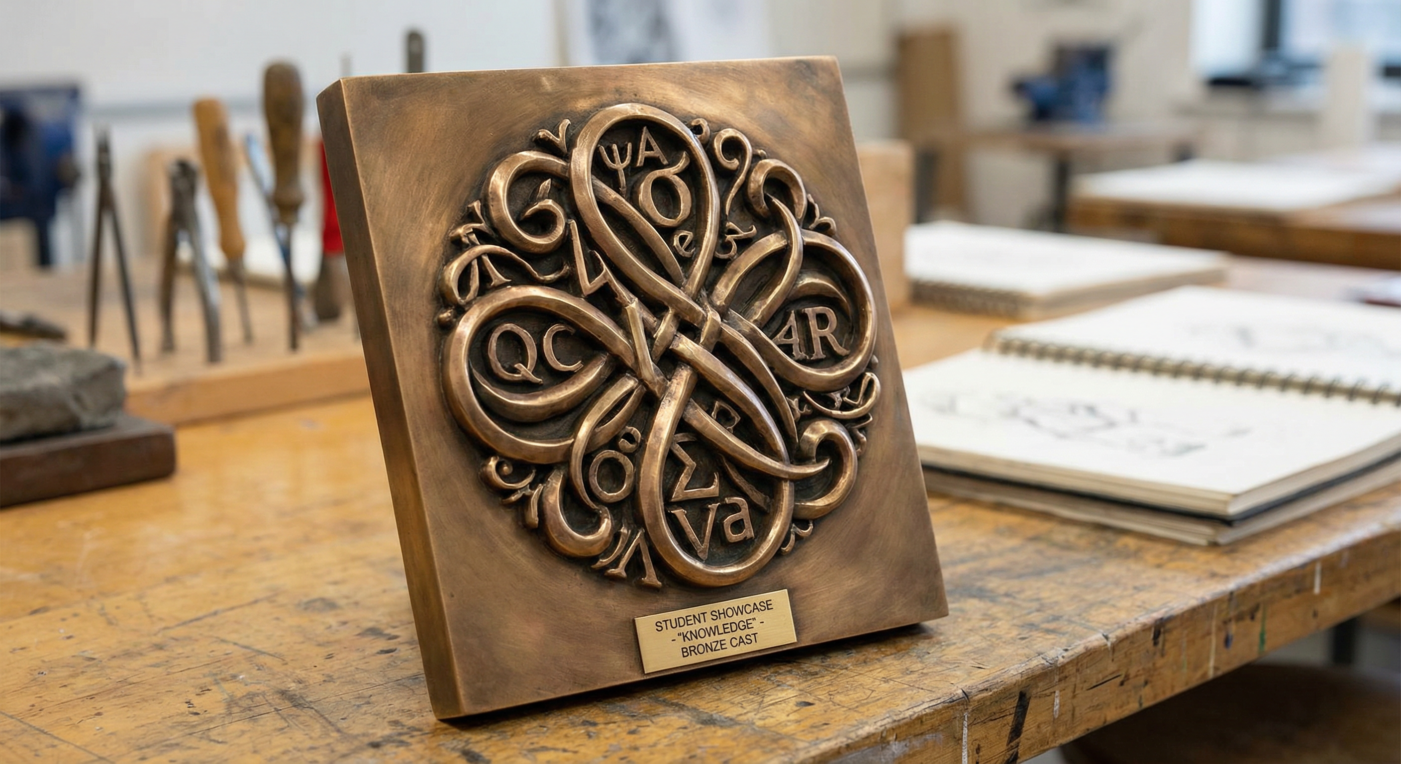 Student 3D calligraphy project 9